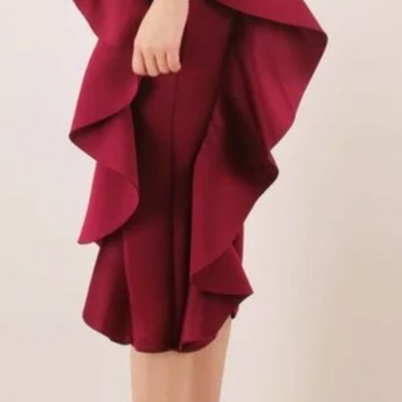 🛍NWOT🛍 Ruffle Dress - Picture 3 of 4